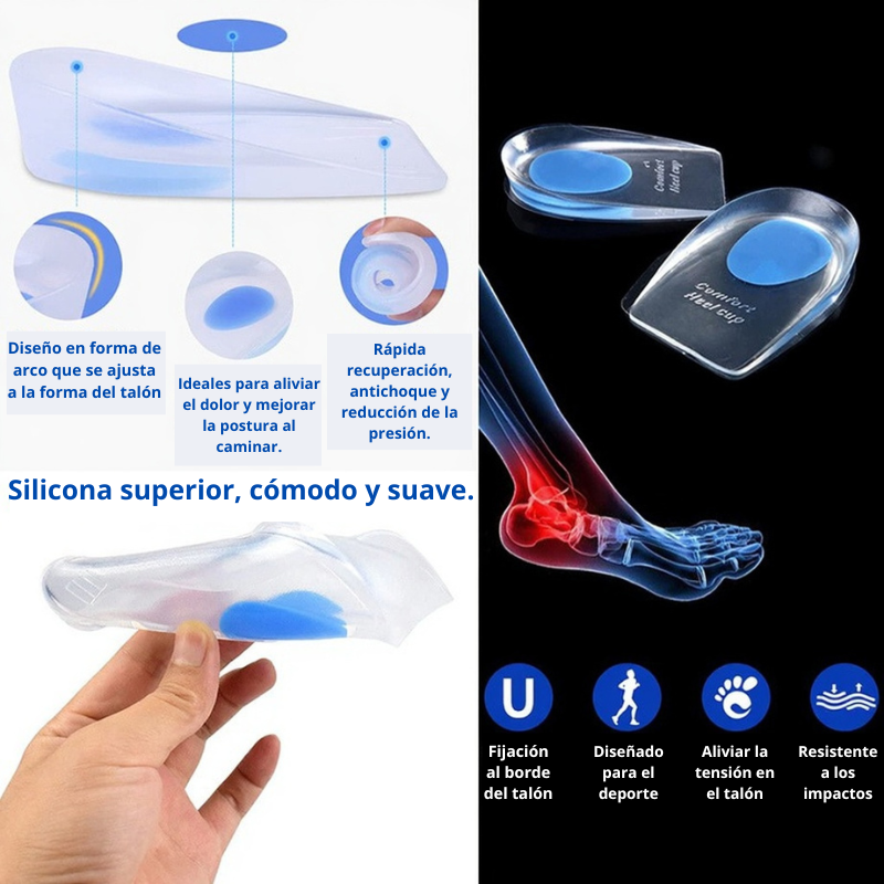 Almohadillas Protectoras Para Fascitis Plantar